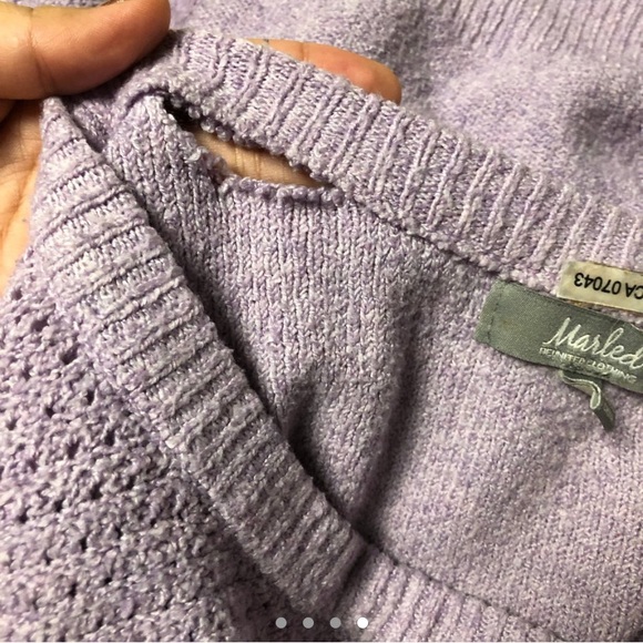 Lavender Sweater - Picture 4 of 4